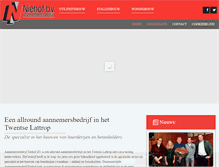 Tablet Screenshot of niehofbv.nl